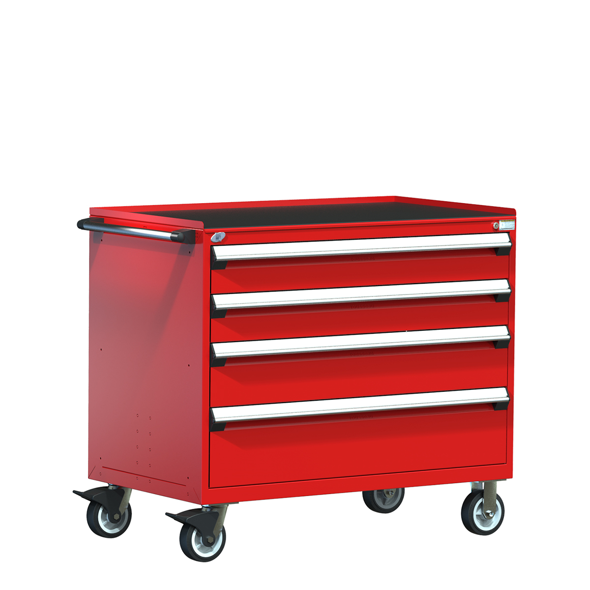 Heavy-Duty Mobile Cabinet, with Partitions | Buy Online Material ...