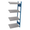 Open shelving with 4 sloped shelves (FIFO) (End side-by-side unit)