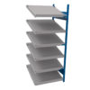 Open shelving with 6 sloped shelves (FIFO) (End side-by-side unit)