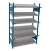 Open shelving with 6 sloped shelves (FIFO) (Starter side-by-side unit)