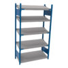 Open shelving with 5 sloped shelves (FIFO) (Standalone unit)