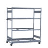 Mobile Shelving,69 1/8W x 36D x 80 1/4H 4-Shelf Unit Without Decking