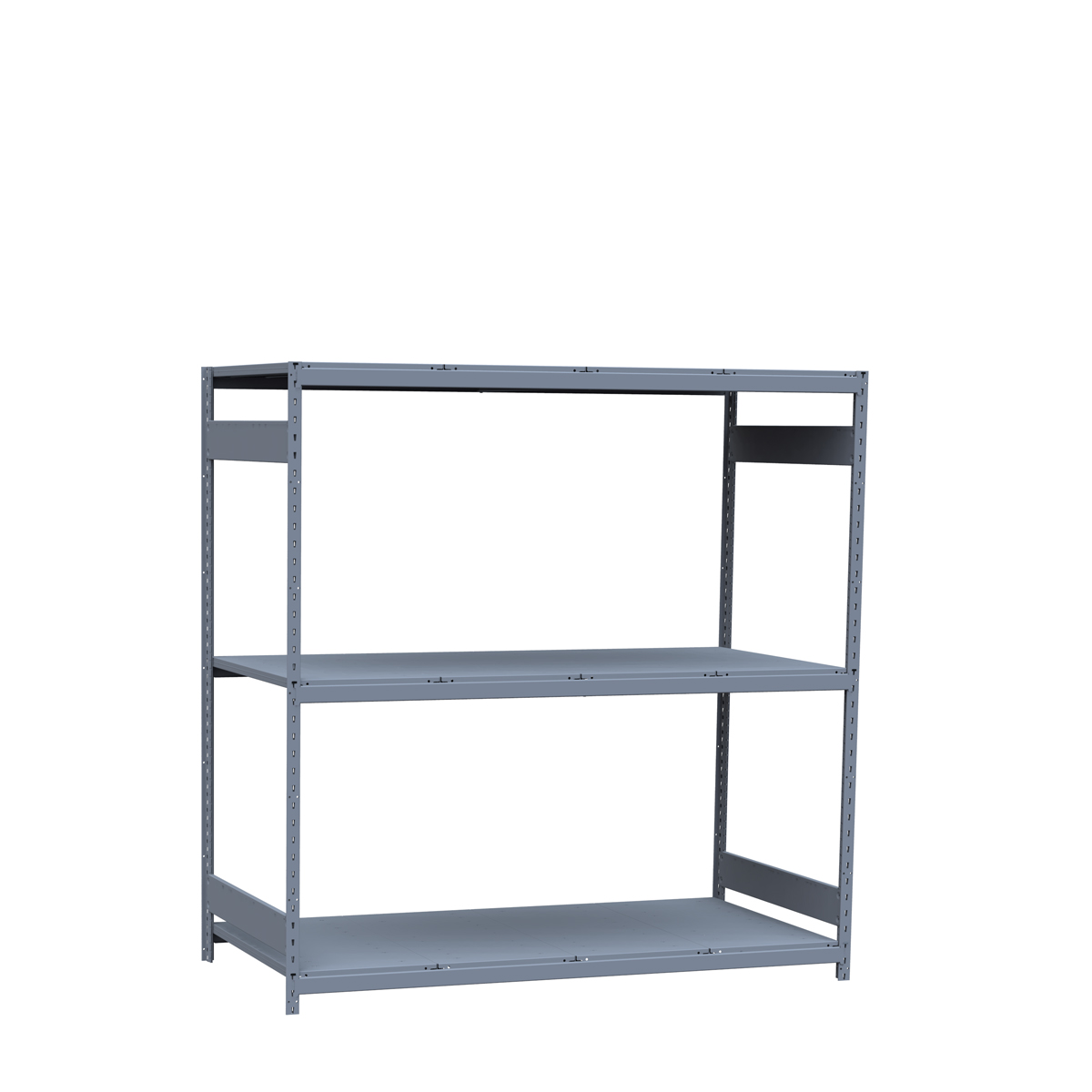 Mini-racking, steel shelves (72W x 36D x 87H)