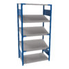 Open shelving with 3 sloped shelves (FIFO) (Standalone unit)