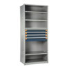 Shelving With Modular Drawers, 87W x Painted steelD x 24H, Shelving-Shelf Unit, 4-Drawers