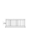 Folder Hanging Bars for Drawer (42"W x 18"D x 12"H)
