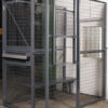 3 Sided Cage with 3' Hinged Door