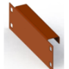 12" Pallet Rack Row Spacer with Hardware