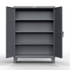 Extreme Duty 12 GA Cabinet with 3 Shelves - 48 In. W x 24 In. D x 66 In. H